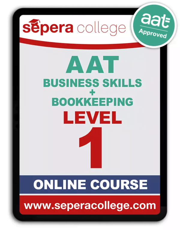 AAT LEVEL 1 Introduction To Accounting ONLINE COURSE Sepera College aat-level-1-introduction-to-accounting-online-course-sepera-college
