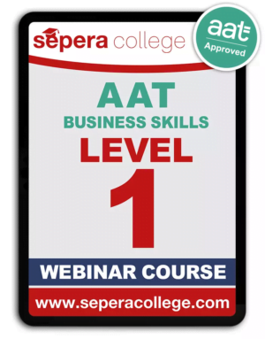 AAT LEVEL 1 - Award in Business Skills (WEBINAR COURSE)