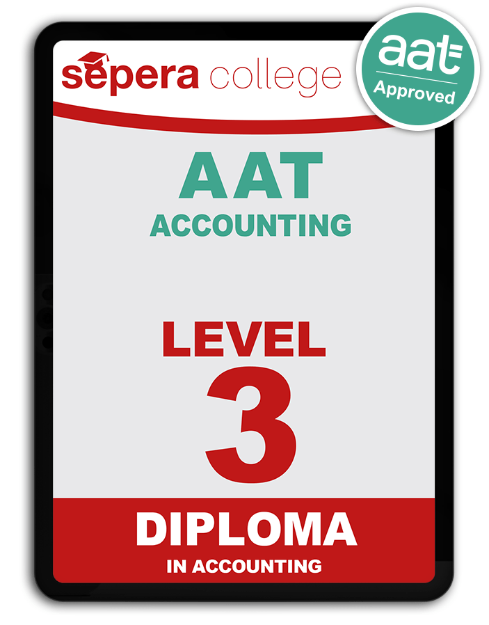 AAT Level 3 Diploma in Accounting Sepera College Online Courses and Webinars sepera college uk
