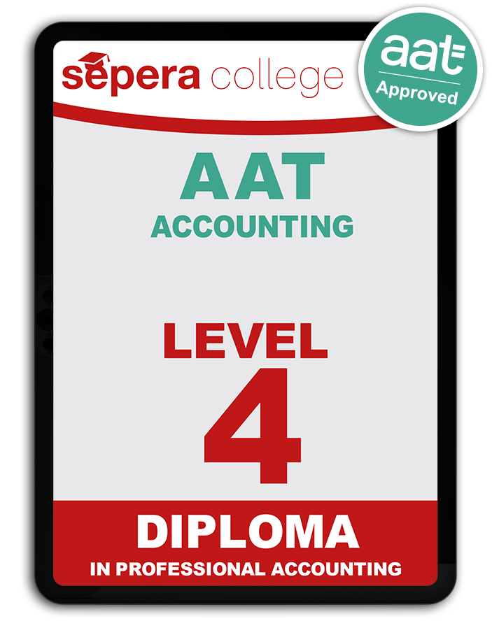 AAT Level 4 Diploma in Professional Accounting Sepera College Online Courses and Webinars sepera college uk