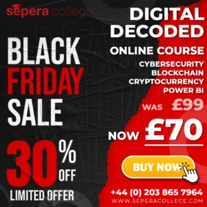 Digital Decoded (Bundle) - Managing Cybersecurity, Blockchain & Cryptocurrency  (ONLINE COURSE) – EARLY BLACK FRIDAY & CYBER MONDAY DEAL
