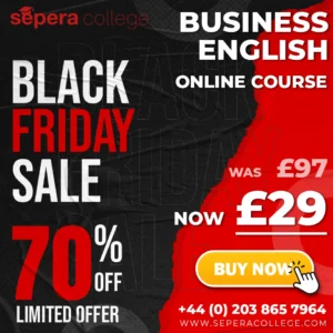 Business English (ONLINE COURSE) – EARLY BLACK FRIDAY & CYBER MONDAY DEAL