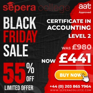 AAT LEVEL 2 – Certificate in Accounting (ONLINE COURSE) - EARLY BLACK FRIDAY & CYBER MONDAY DEAL