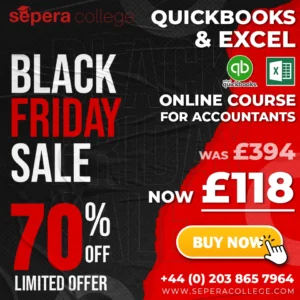 Accounting Software - QuickBooks + Excel (Online Courses) - EARLY BLACK FRIDAY & CYBER MONDAY DEAL