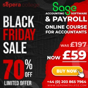 Accounting Software - Sage & Payroll (Online Courses) - EARLY BLACK FRIDAY & CYBER MONDAY DEAL