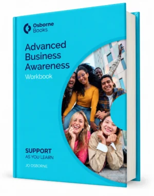 Osborne Books Advanced Business Awareness (AVBA) Workbook cover - AAT Level 4 PAT, New Qualification 2026