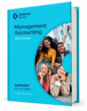 Osborne Books Management Accounting (MNAC) Workbook cover - AAT Level 4 PAT, New Qualification 2026